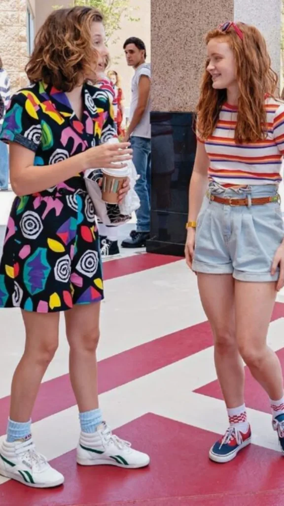 Millie Bobby Brown y Sadie Sink